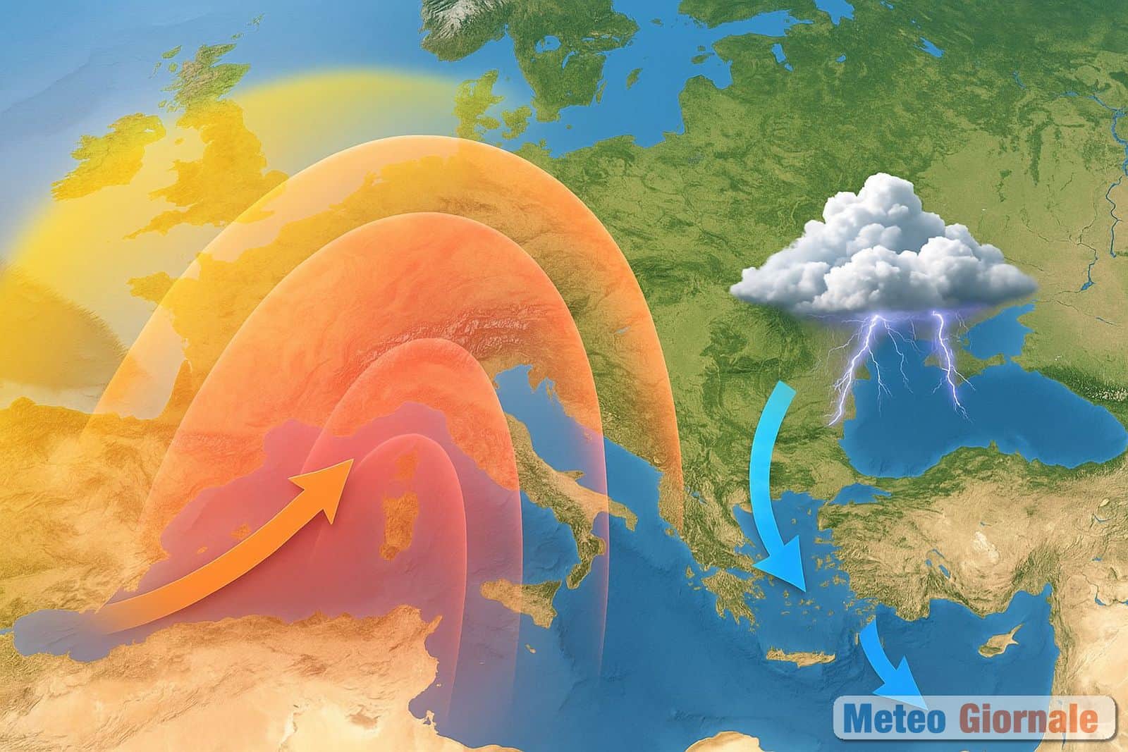 Heat Dome Europa ritorno del freddo