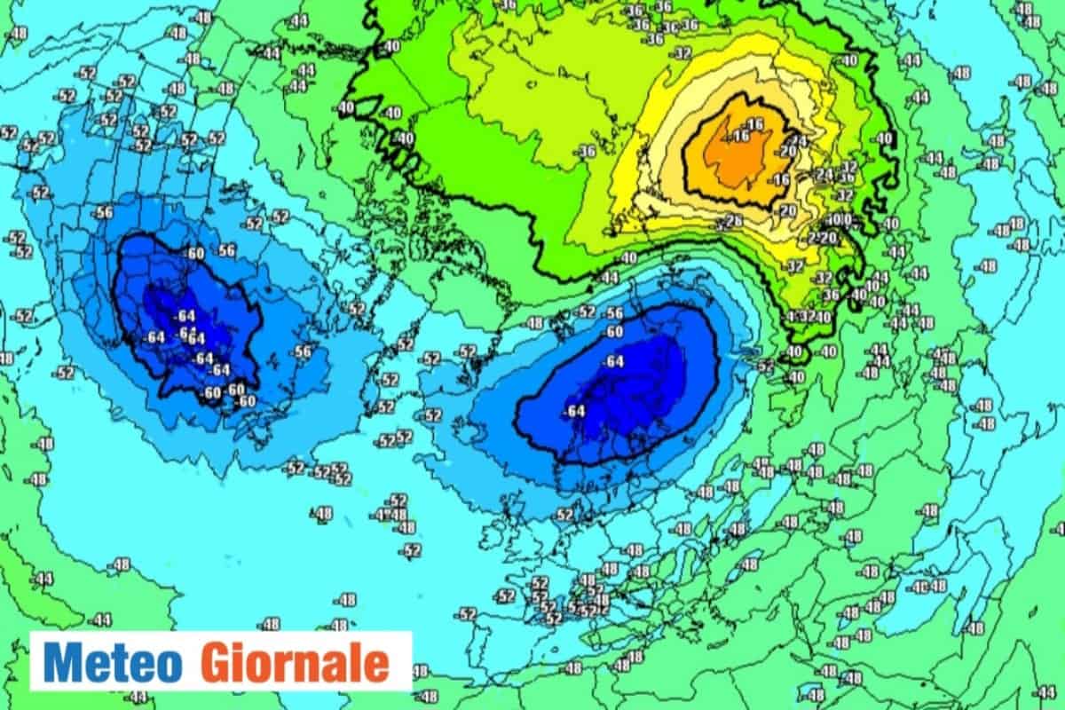 Meteo, 17 Febbraio snodo chiave: VPS più ellittico, scenario più instabile