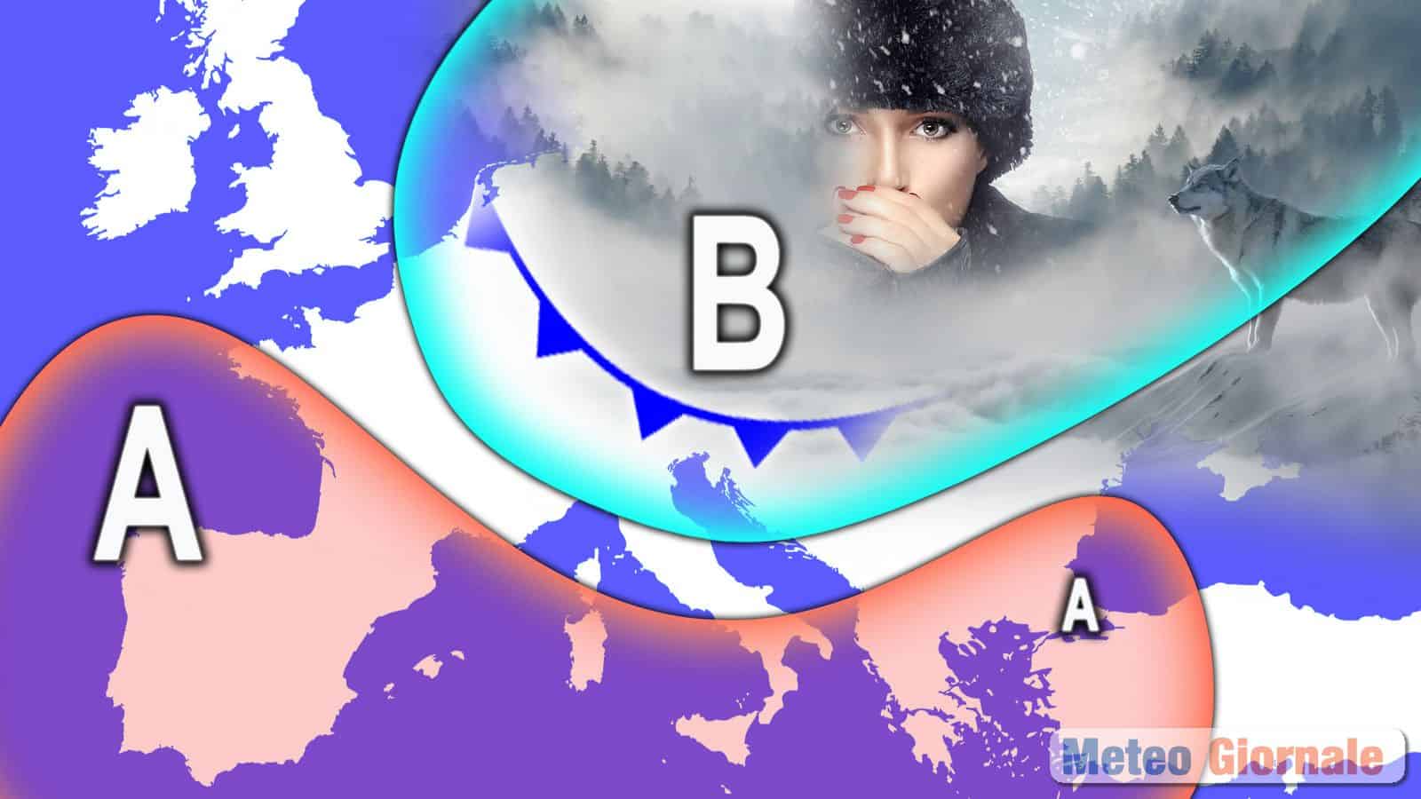 Meteo capovolto: l’aria Artica sfonda quando arriva la Primavera