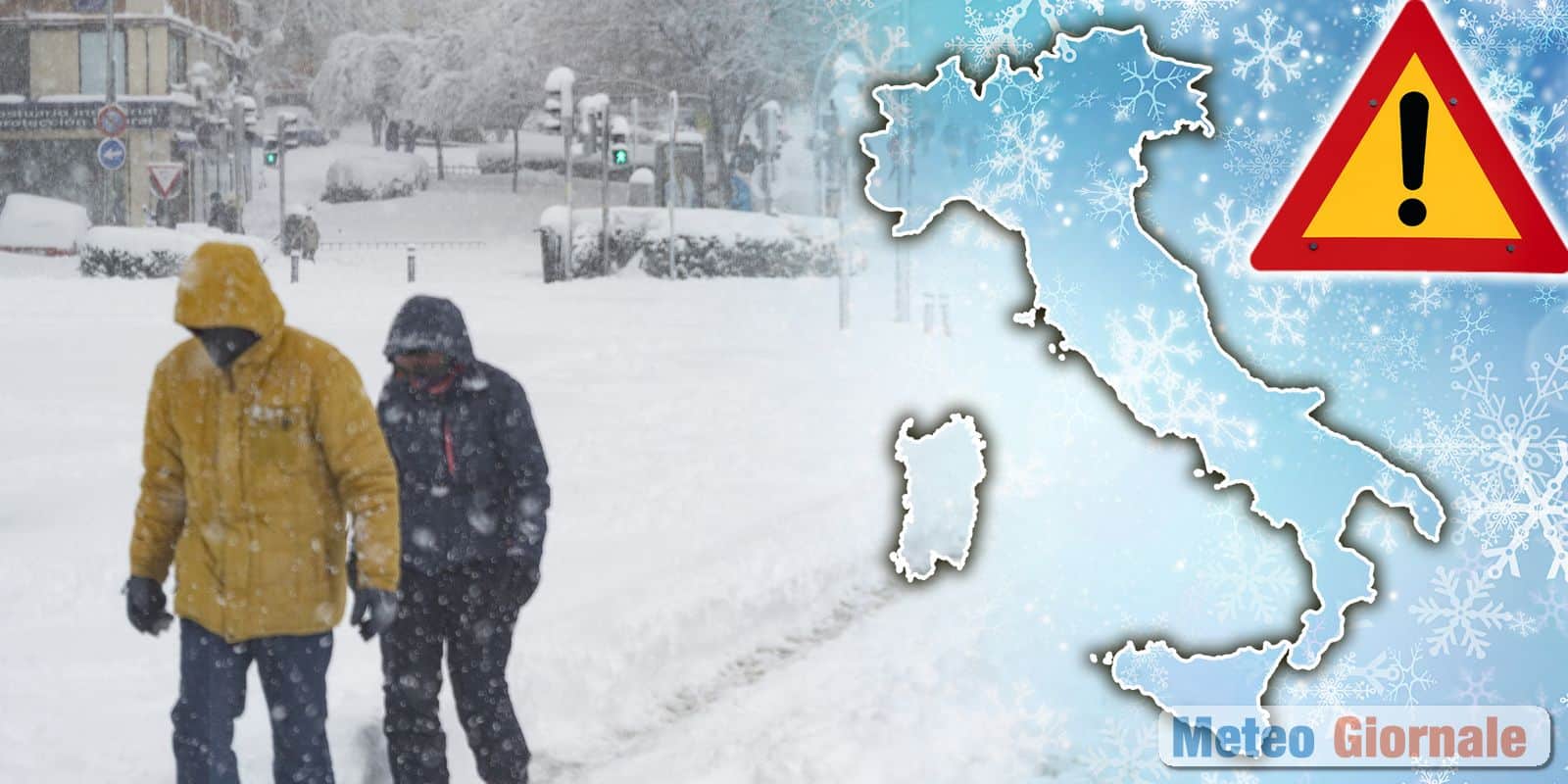 Meteo ribaltone invernale a metà mese neve fino in collina
