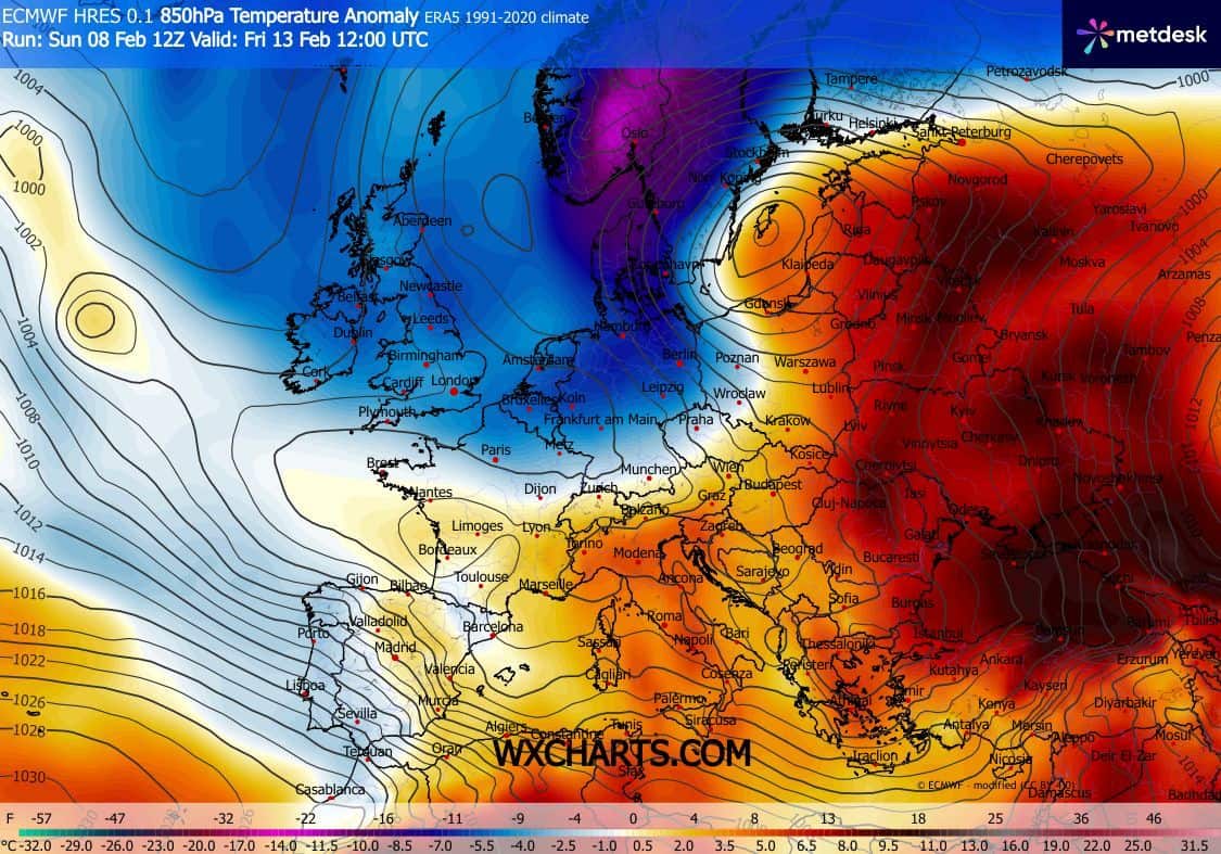 caldo anticipato marzo