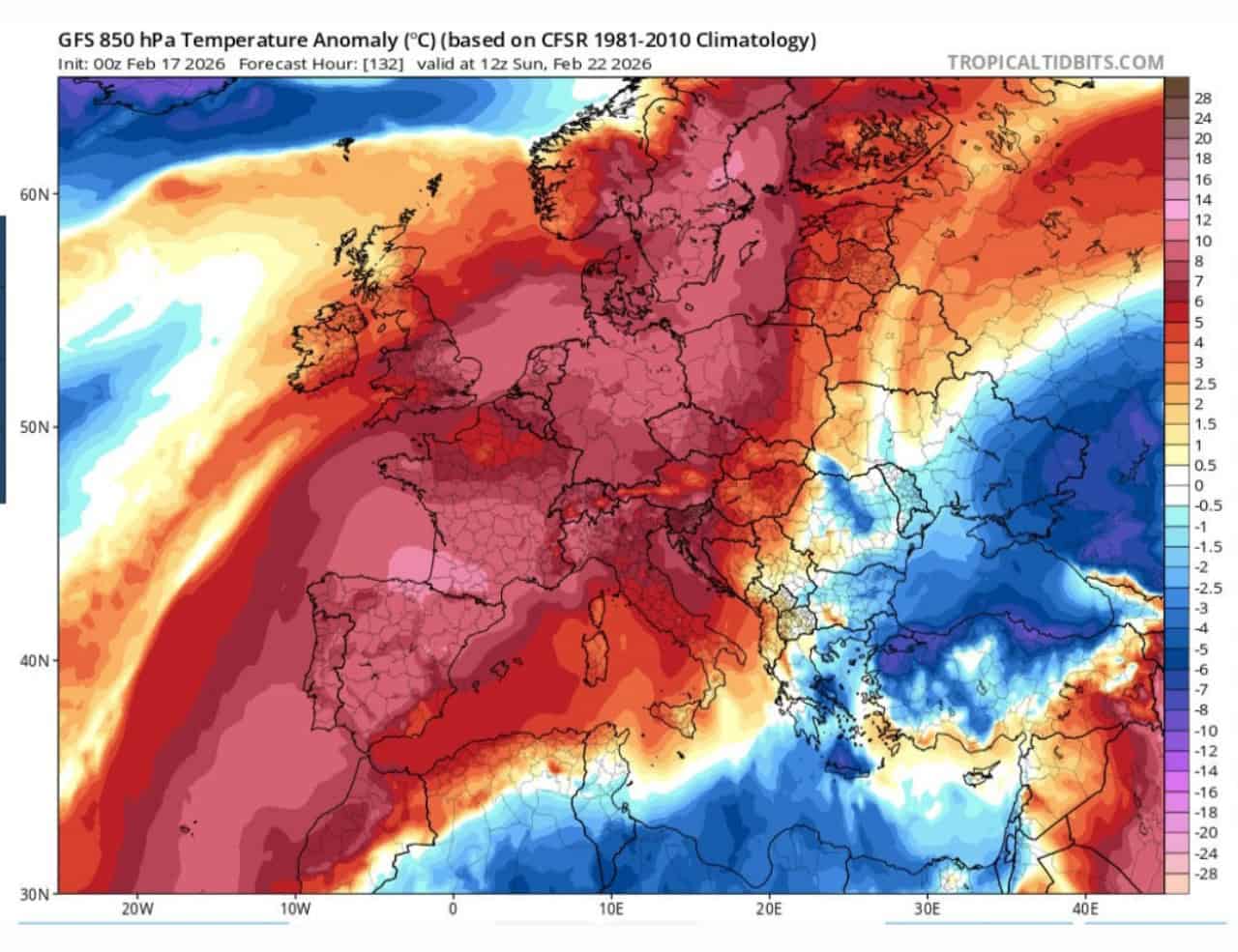 cambio meteo Mediterraneo