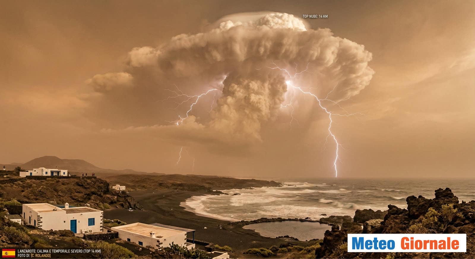 Isole Canarie di nuovo nell’occhio del ciclone: maltempo e cavallette