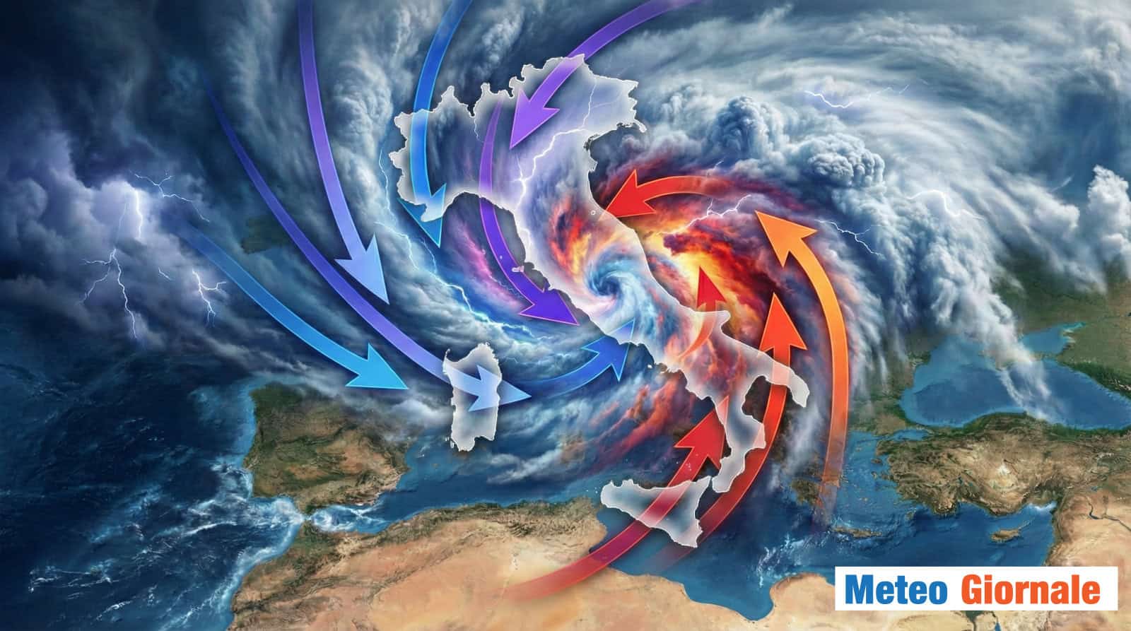 Ciclone bomba: cos’è e come nasce la tempesta