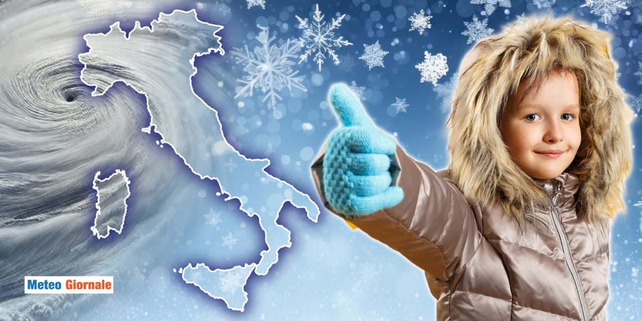 Severa ondata di freddo a marzo, ciclone con pioggia e neve