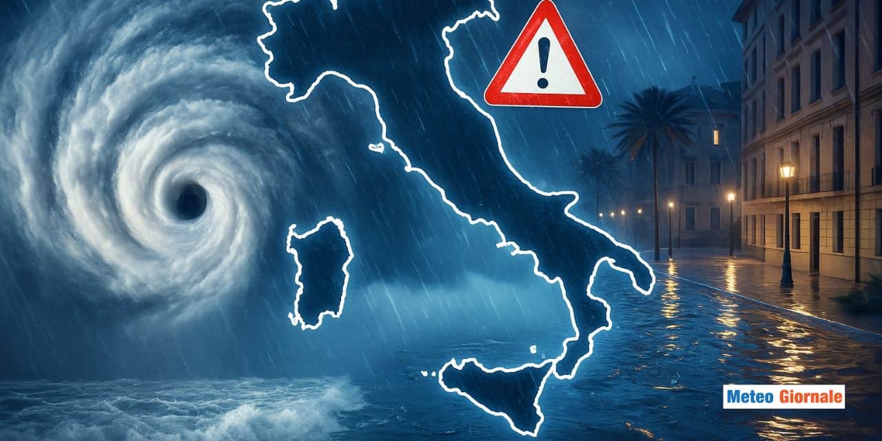 Ciclone tra Sabato 14 e Domenica 15, due giorni di maltempo
