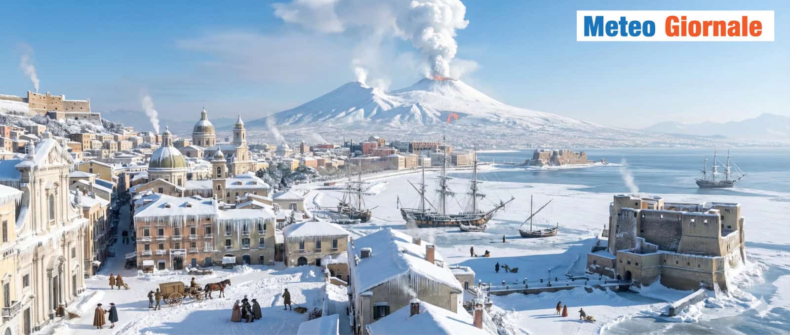 Napoli e Campania sotto la neve: dalle cronache del 536 alla Piccola Era Glaciale fino al 2018