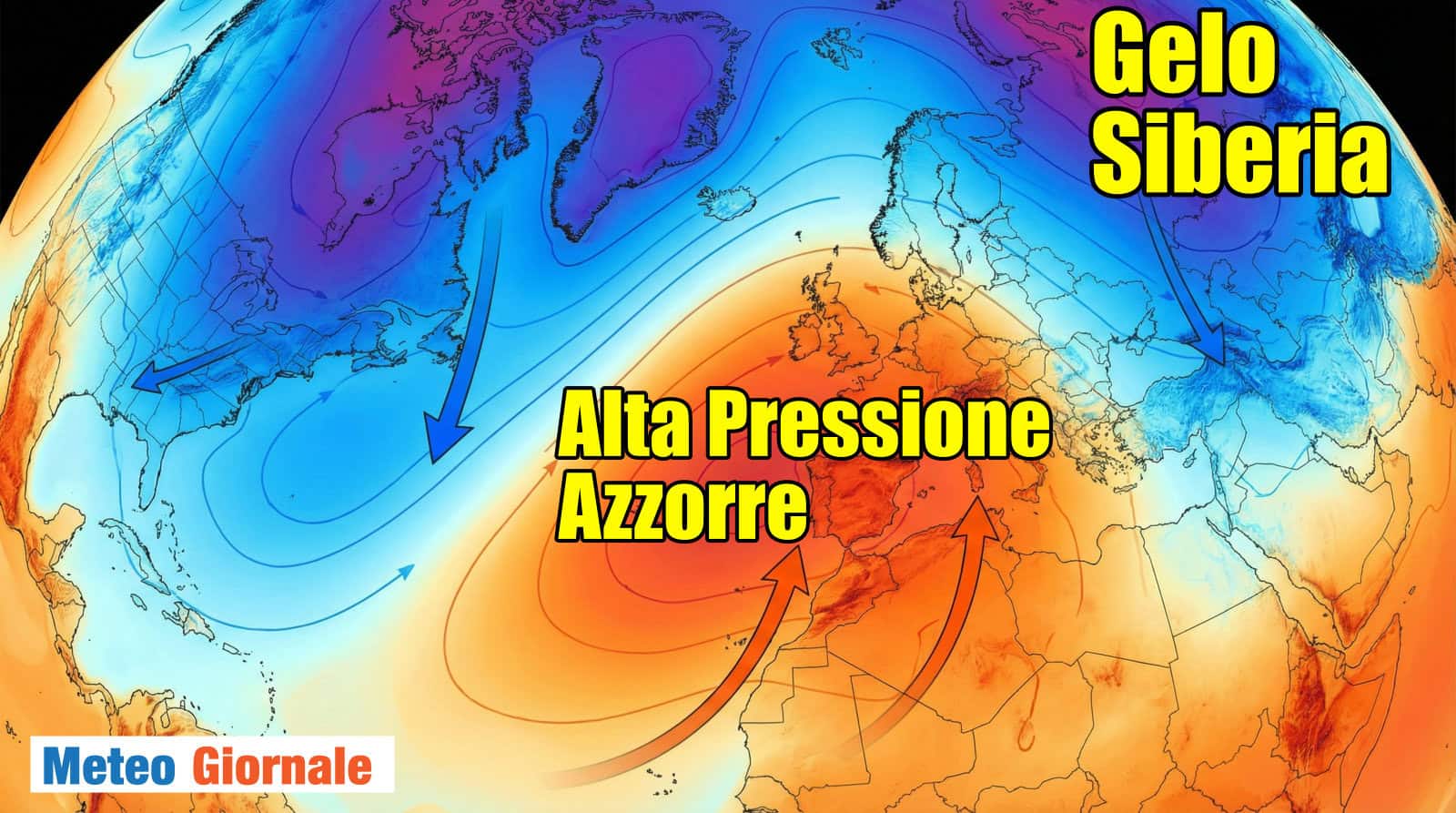 Inverno prigioniero: ecco perché il gelo in Europa è imprigionato