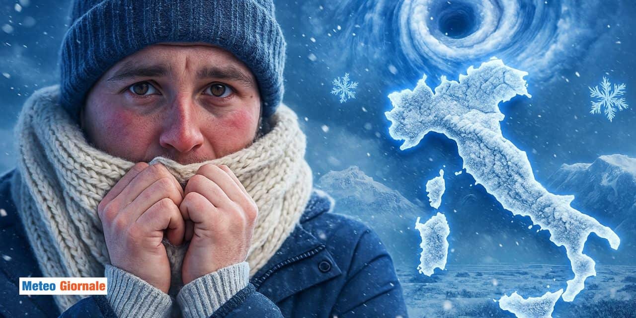 Il polo nord libera il gelo in direzione dell’Europa, assalto confermato a Marzo