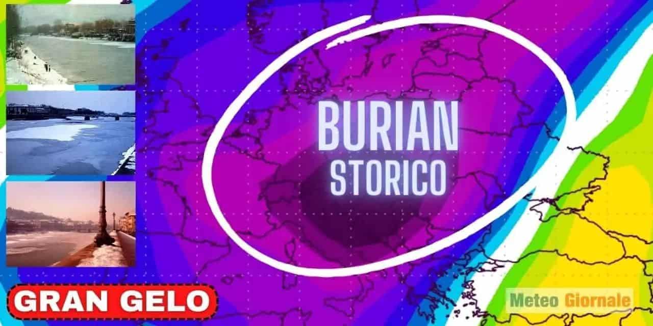 Gelo come ai vecchi tempi, con crolli termici stile USA