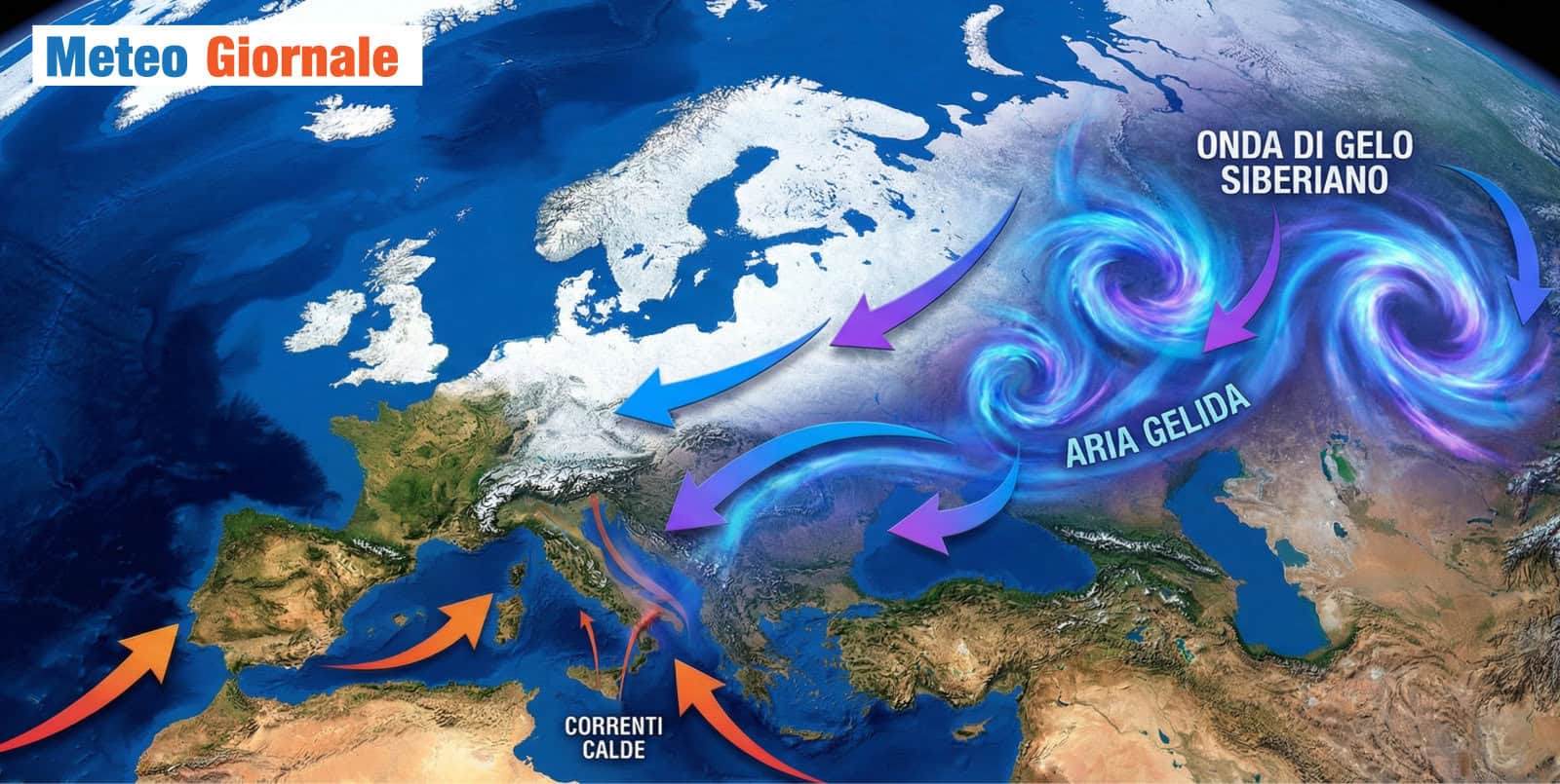 Il ritorno del Burian, il gelo siberiano. Il 2018 insegna