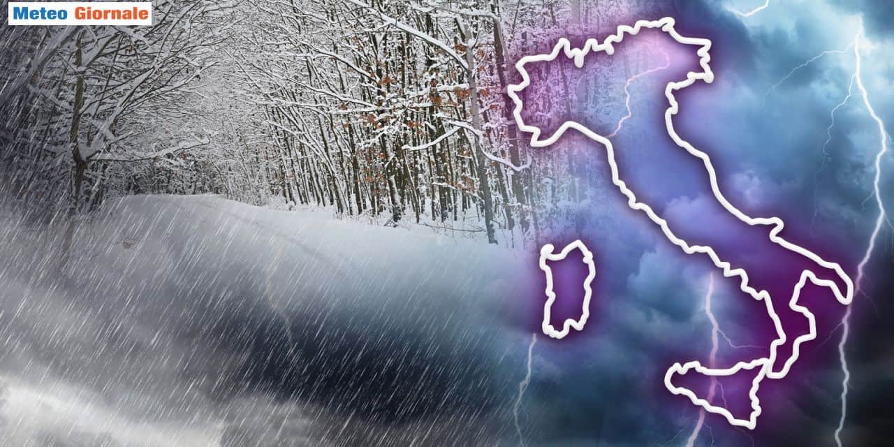 Ancora tanta pioggia e grande carico di neve per le Alpi