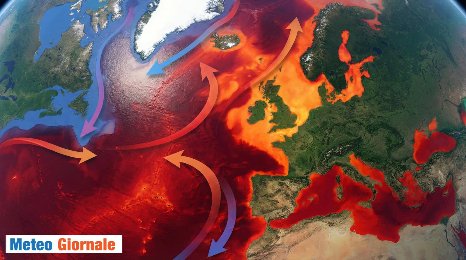 Oceani da record nel 2025: si riscalda il mare in profondità
