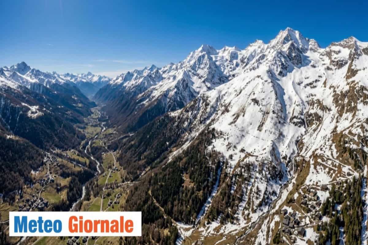 Caldo anomalo fino a +10°C tra Alpi e Oltralpe: NEVE a rischio, quanto durerà