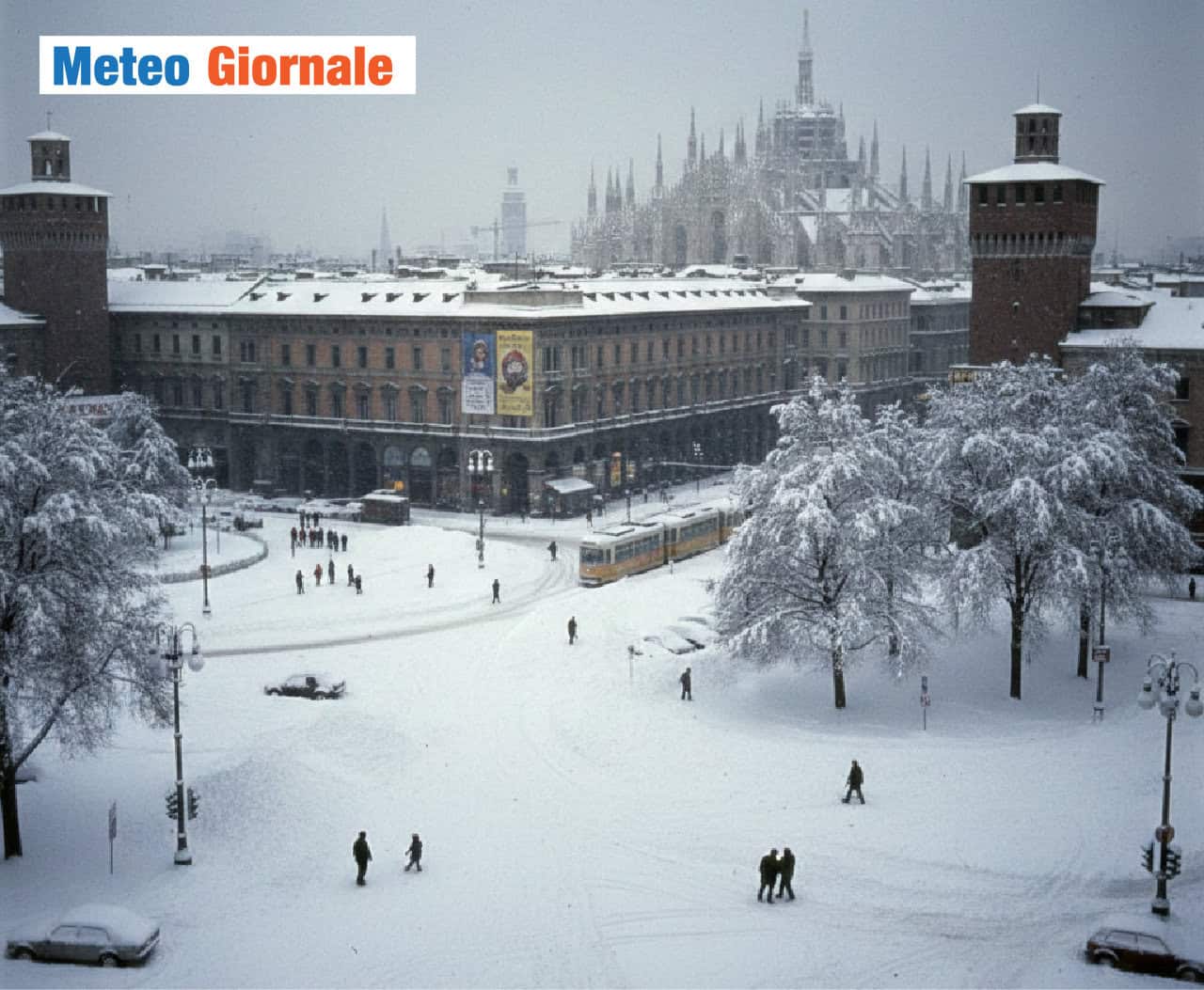 Sapevate che in Val Padana cadeva anche più neve di quella vista ieri a New York?