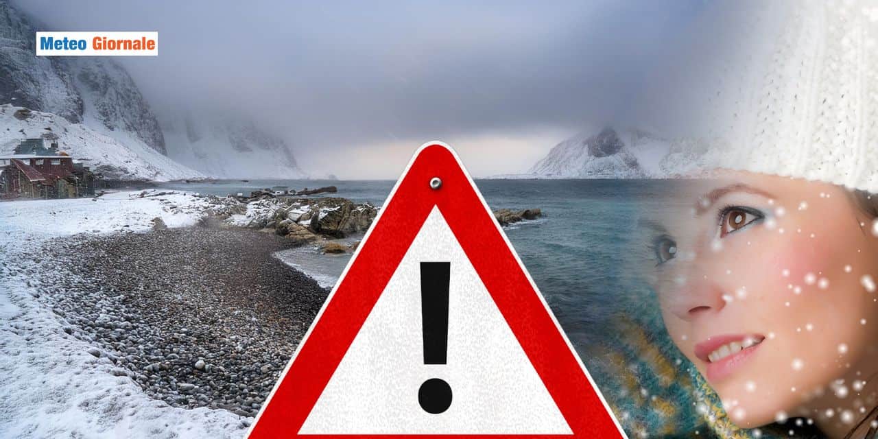 Maltempo e NEVE Giovedì 19 e Venerdì 20, fiocchi a bassa quota su alcune regioni