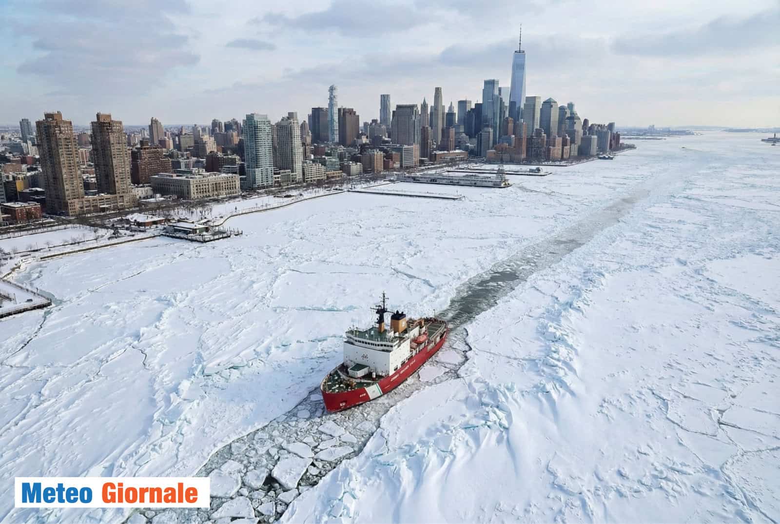 New York -25 gradi percepiti: il grande gelo artico blocca la metropoli