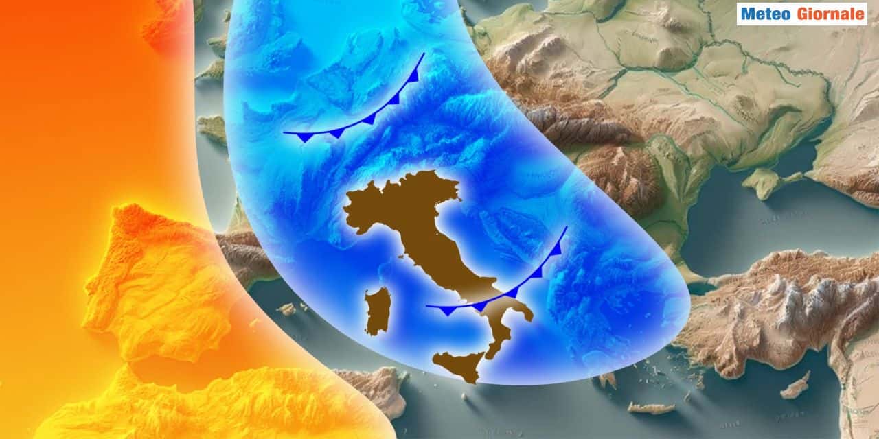 Qualche giorno movimentato, poi torna l'anticiclone