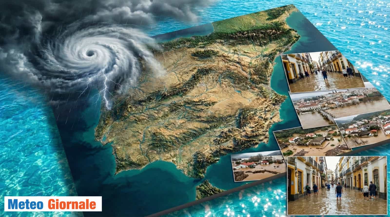 Portogallo travolto dal maltempo: allerta meteo con picco massimo