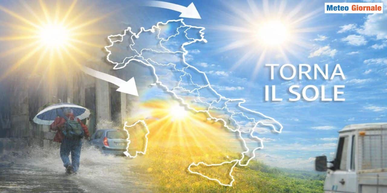 L'alta pressione organizza il suo ritorno
