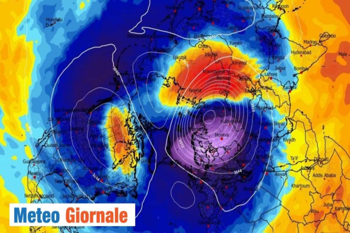 Split del VORTICE POLARE, scatta la finestra meteo per il freddo di Marzo
