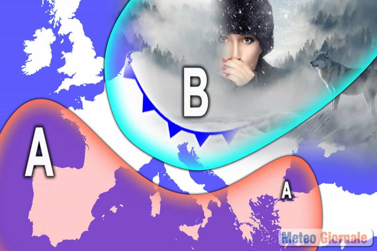 Vagonate di perturbazioni sull’Italia: Domenica 15 SVOLTA meteo, badilate di NEVE