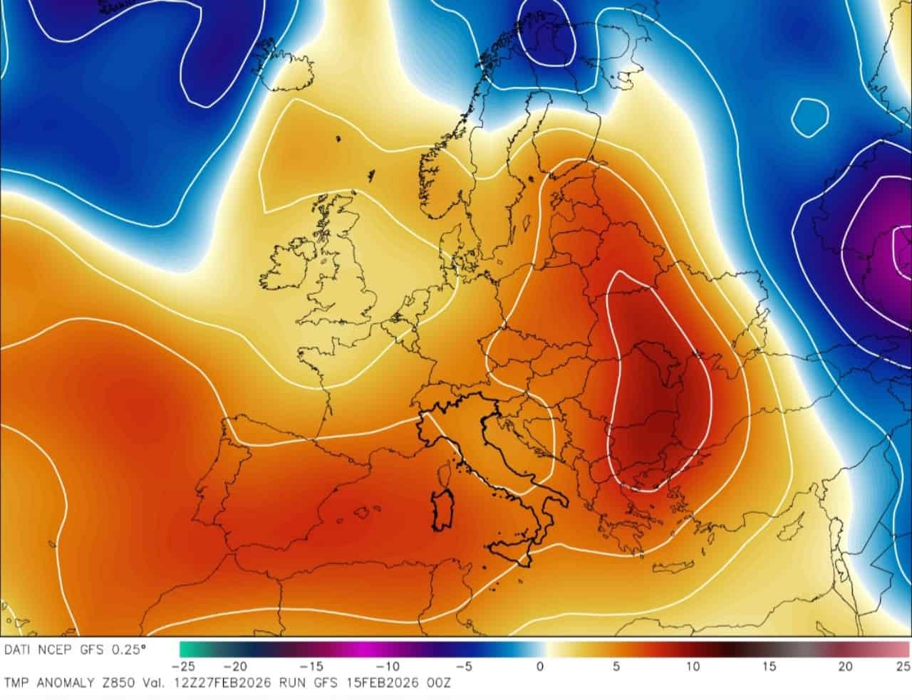svolta meteo fine