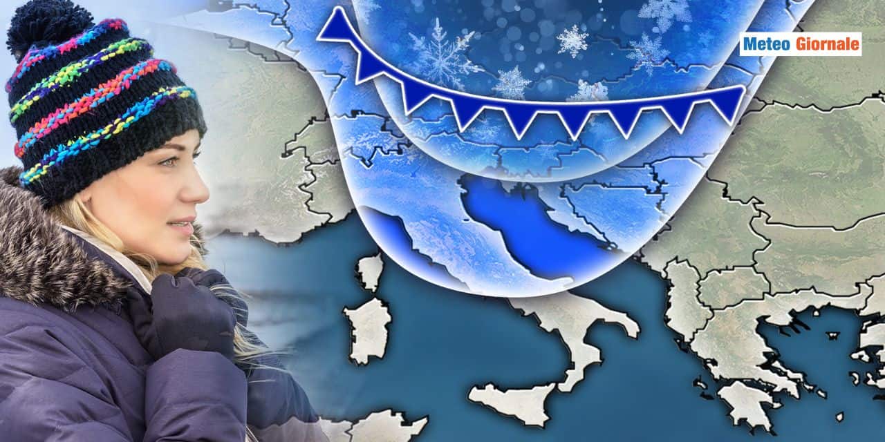 Ventaccio freddo tra Venerdì 20 e Sabato 21, fuori cappotti e sciarpe