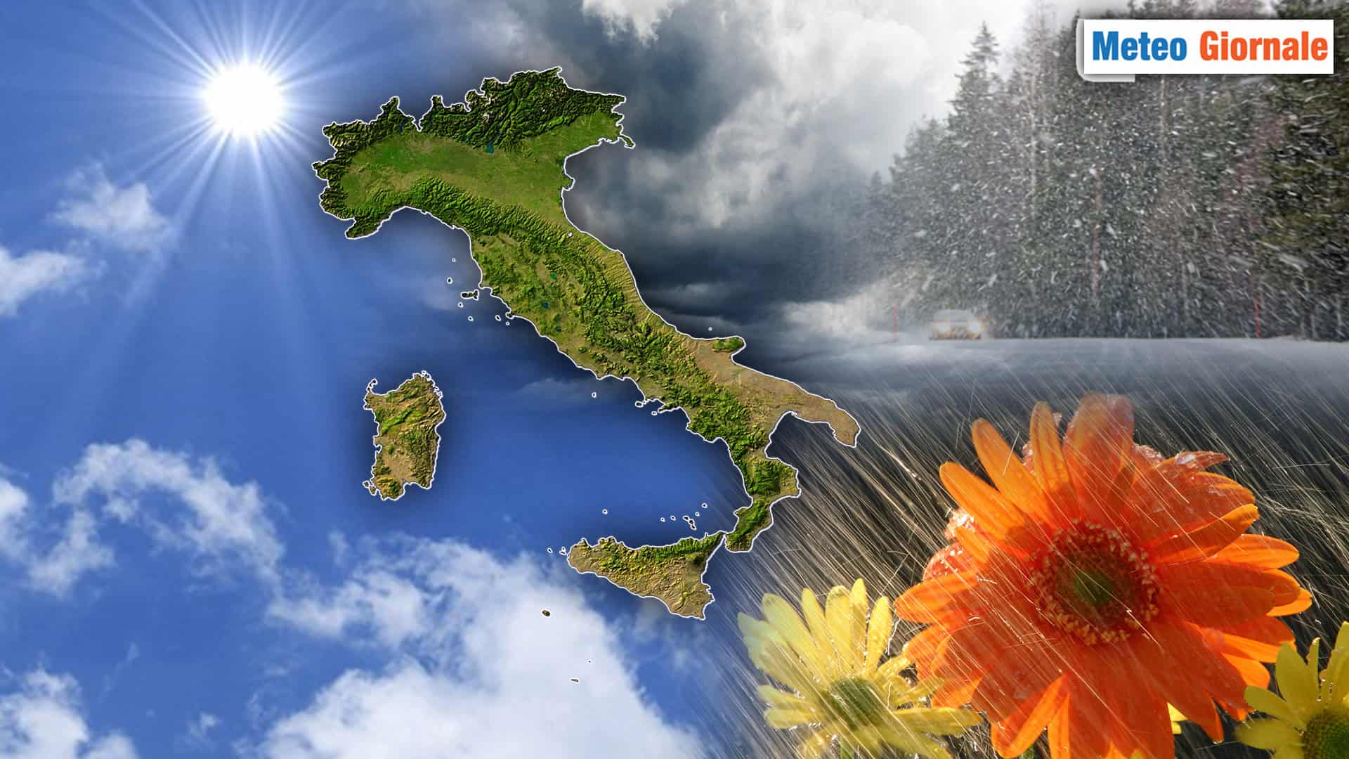 Italia sotto scacco del maltempo: freddo, vento e neve in basso