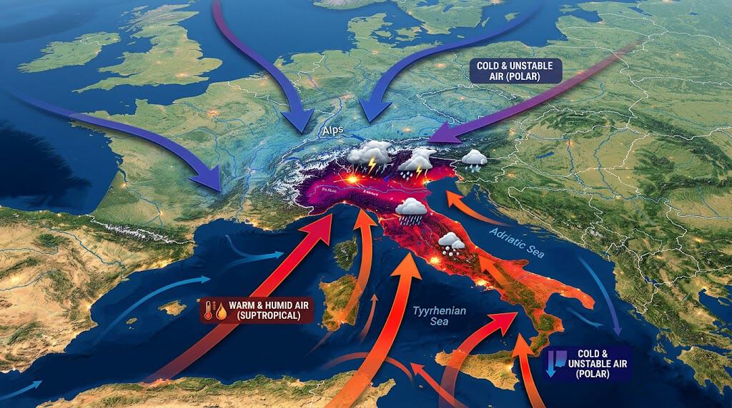 Tra caldo precoce e temporali forti: cosa rischiamo nel mese di Maggio