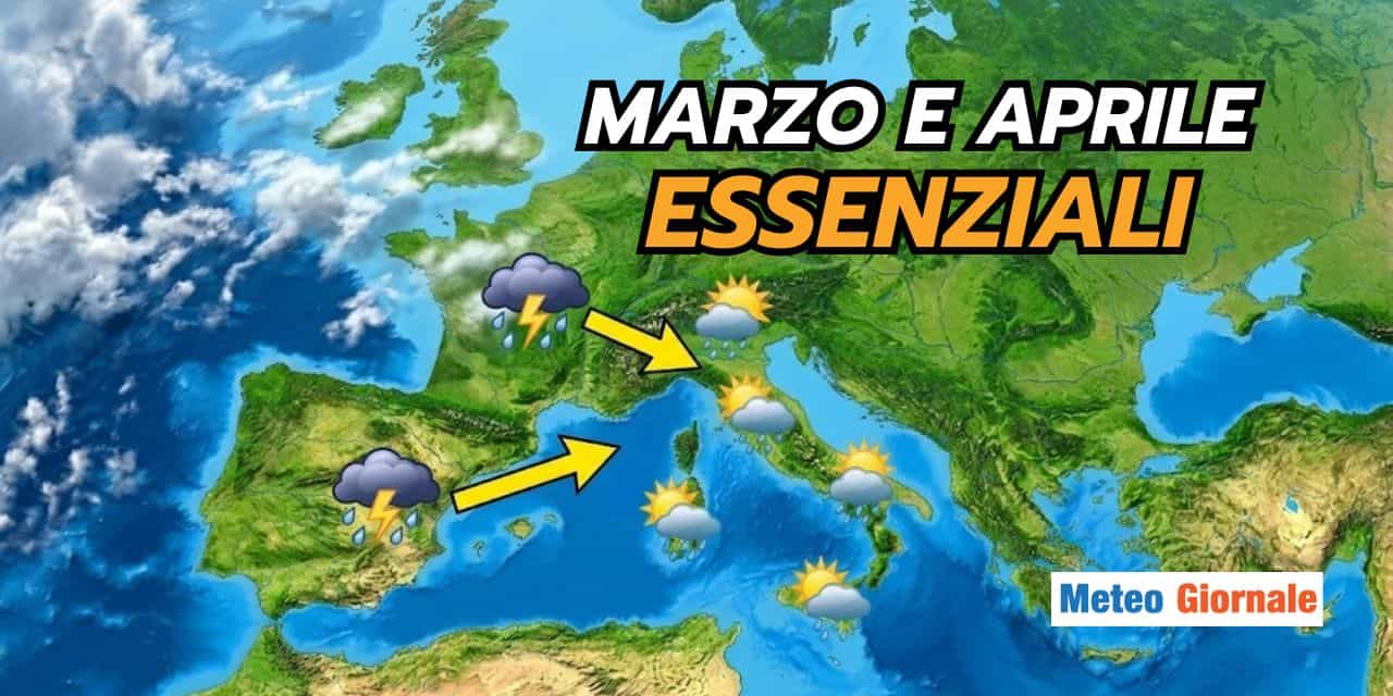 Marzo e Aprile: cosa rende il meteo di questi mesi davvero ESSENZIALE