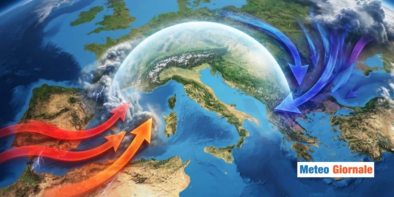Europa paralizzata da un enorme ANTICICLONE: è iniziata la stagione delle Alte Pressioni