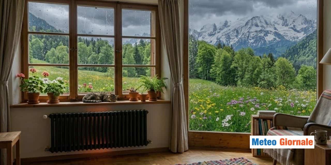 Meteo primaverile capriccioso, rischio cappotti e termosifoni in Aprile
