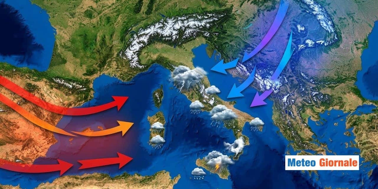 Meteo CAPRICCIOSO sull’Italia fino ai primi di Aprile: fasi anche di Freddo