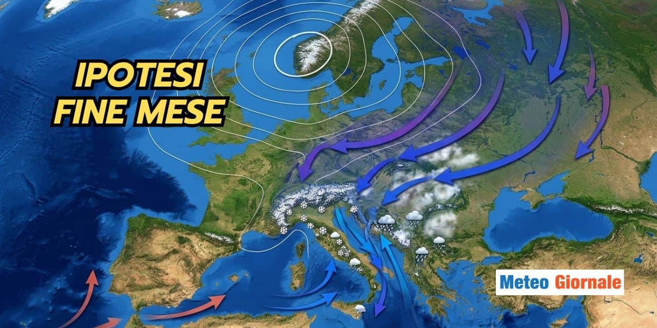 FREDDO TARDIVO sull’Italia: salgono le quotazioni nel meteo di fine Marzo