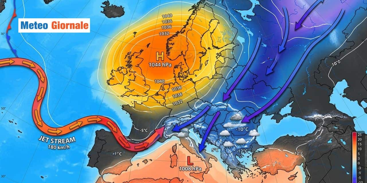 Grandi manovre in Europa: l’Italia può avere sorprese meteo, tra maltempo e freddo