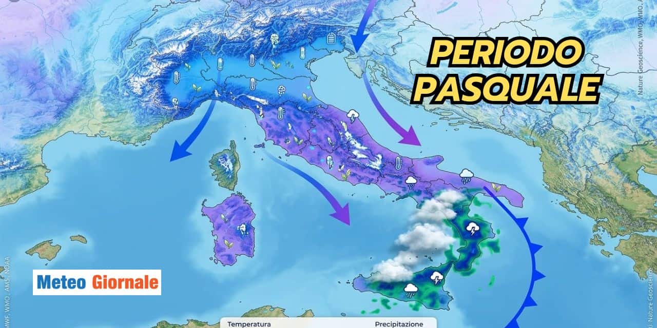 Pasqua 2026: possibili sorprese meteo secondo le tendenze dei modelli