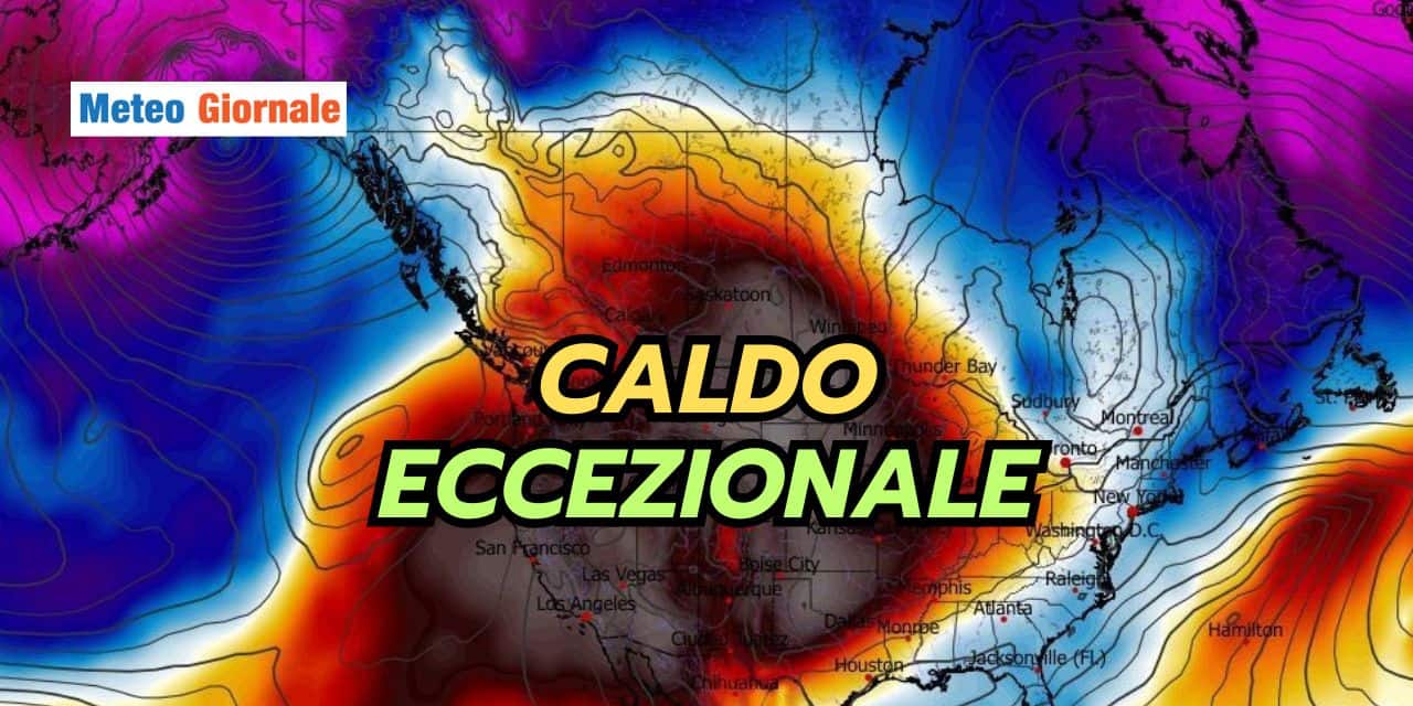Caldo ECCEZIONALE negli USA: condizioni meteo estive, perché ci riguarda da vicino
