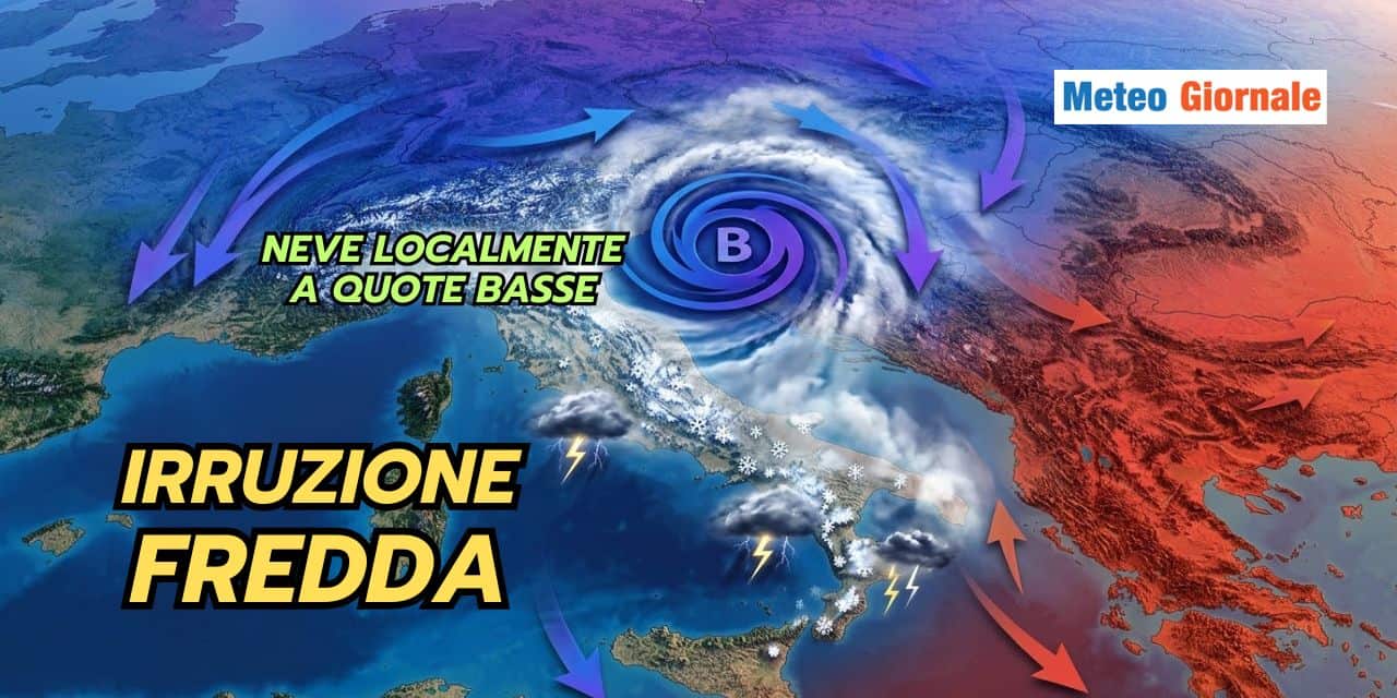 Meteo: prossime ore DELICATE, colpo di coda invernale alle porte!