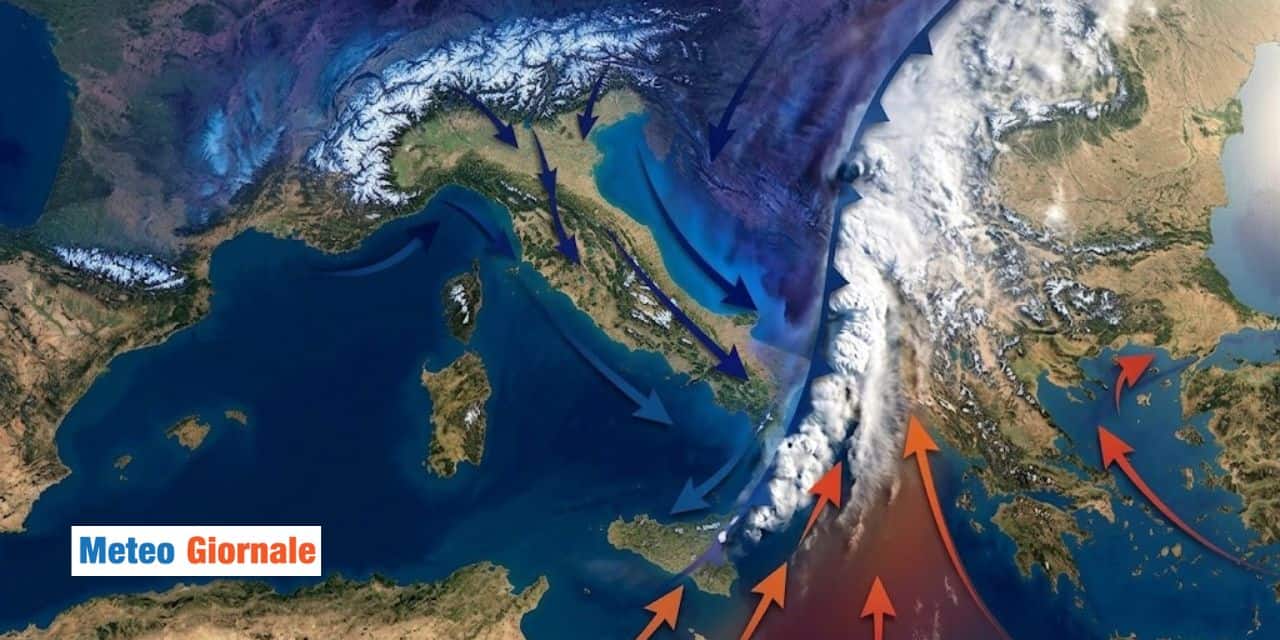 Meteo: FREDDO deciso in atto, ma il problema è un altro