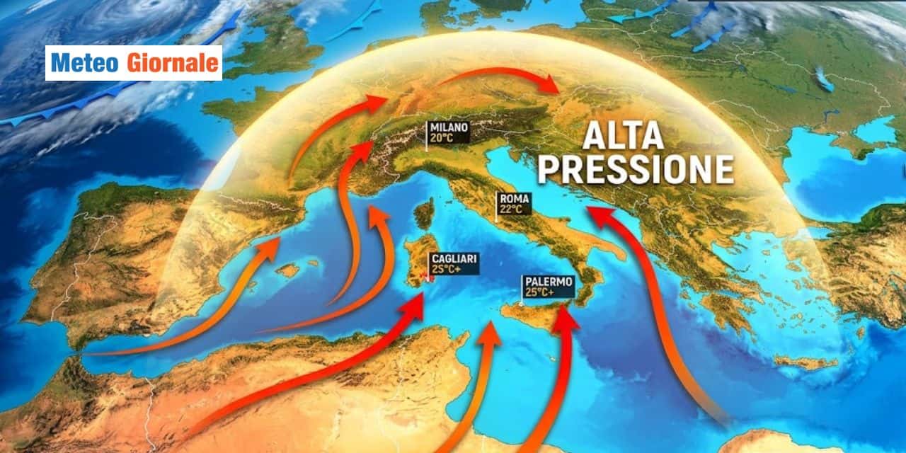 Meteo: STOP piogge per tutti e caldo africano, abbiamo la data