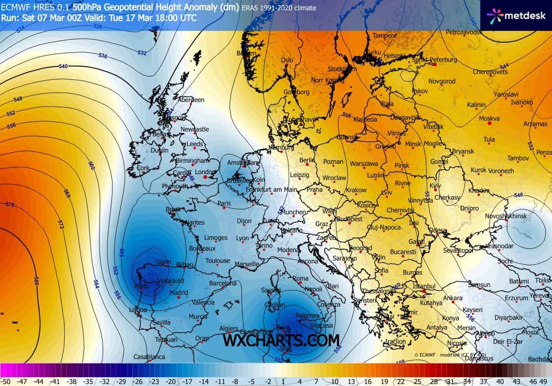 Meteo Marzo svolta Italia