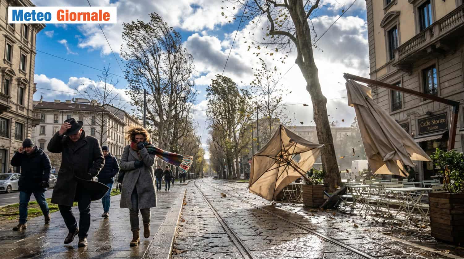 Lombardia e Milano allerta meteo