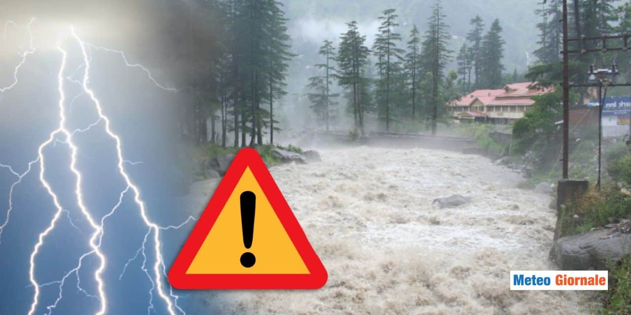 Allerta meteo rossa, Giovedì 2 Aprile tra tempeste di neve e rischio alluvioni