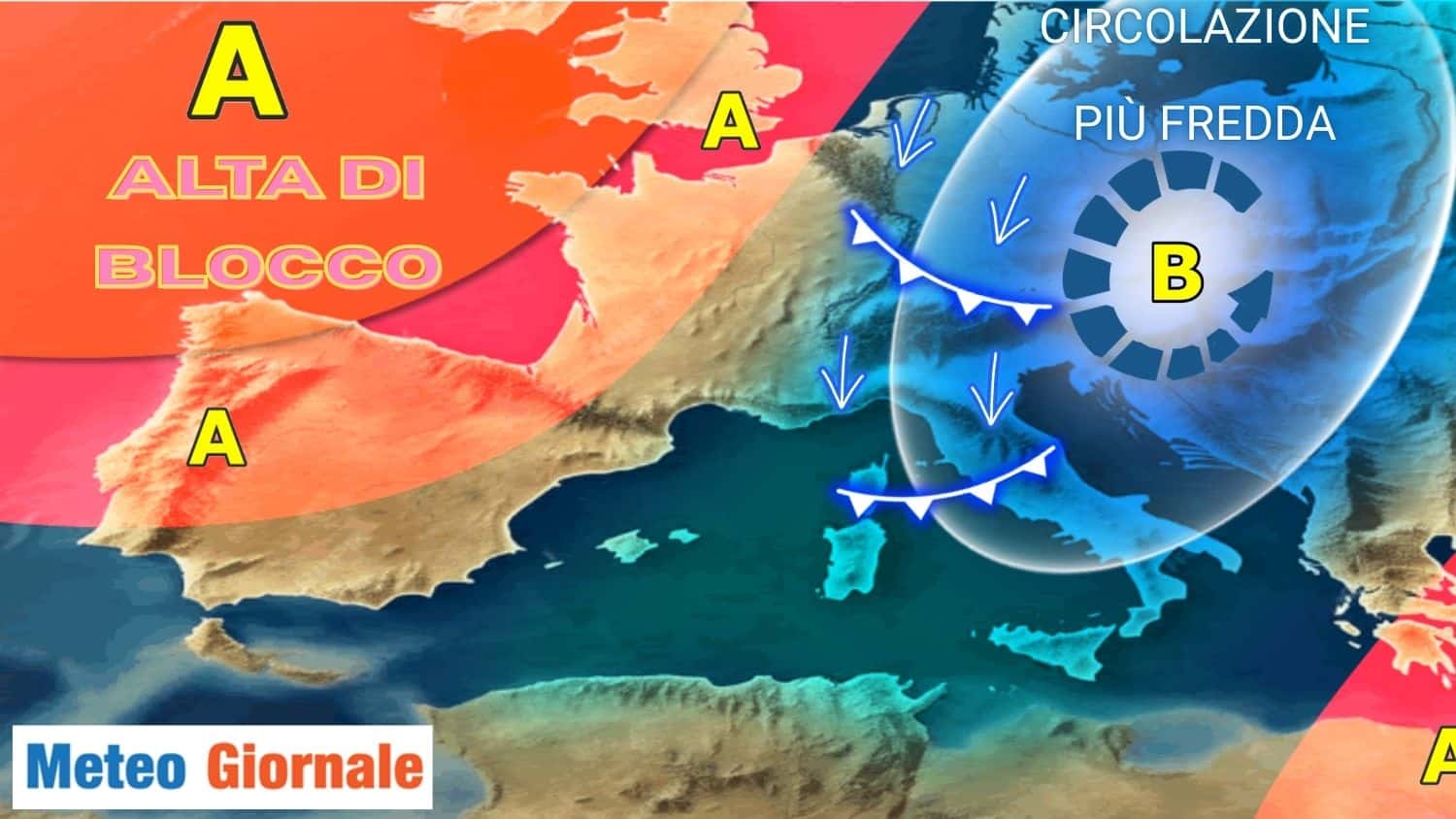 Dalle “Palme a Pasqua”: rischio di circolazione di tipo invernale sull’Italia. Le ultimissime
