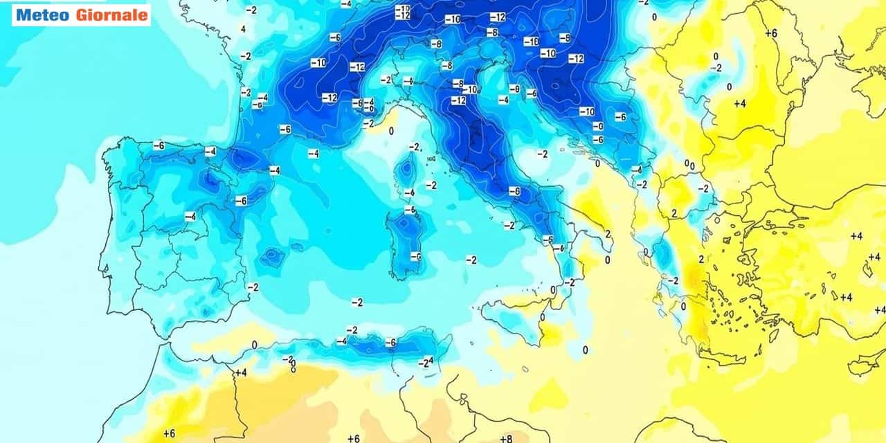 Freddo tardivo pronto a travolgere l'Italia