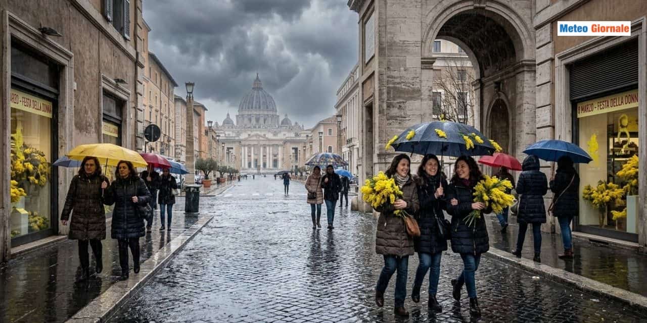 Festa della donna col brutto tempo, 11 regioni a rischio pioggia