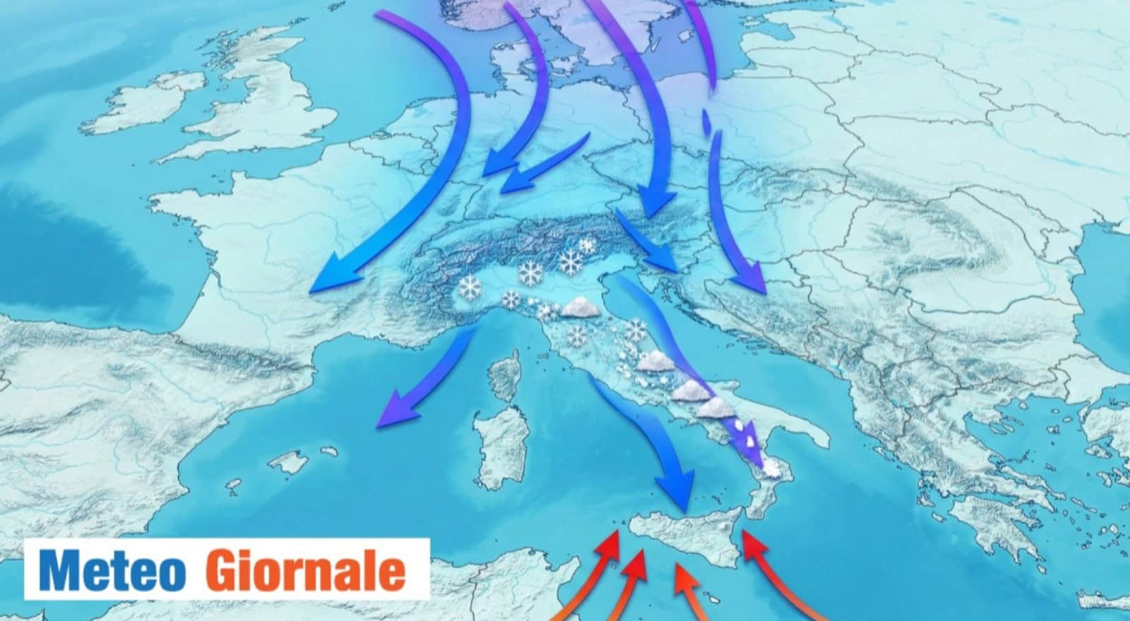 Ribaltone meteo: GELO tardivo, Italia sotto zero ad Aprile