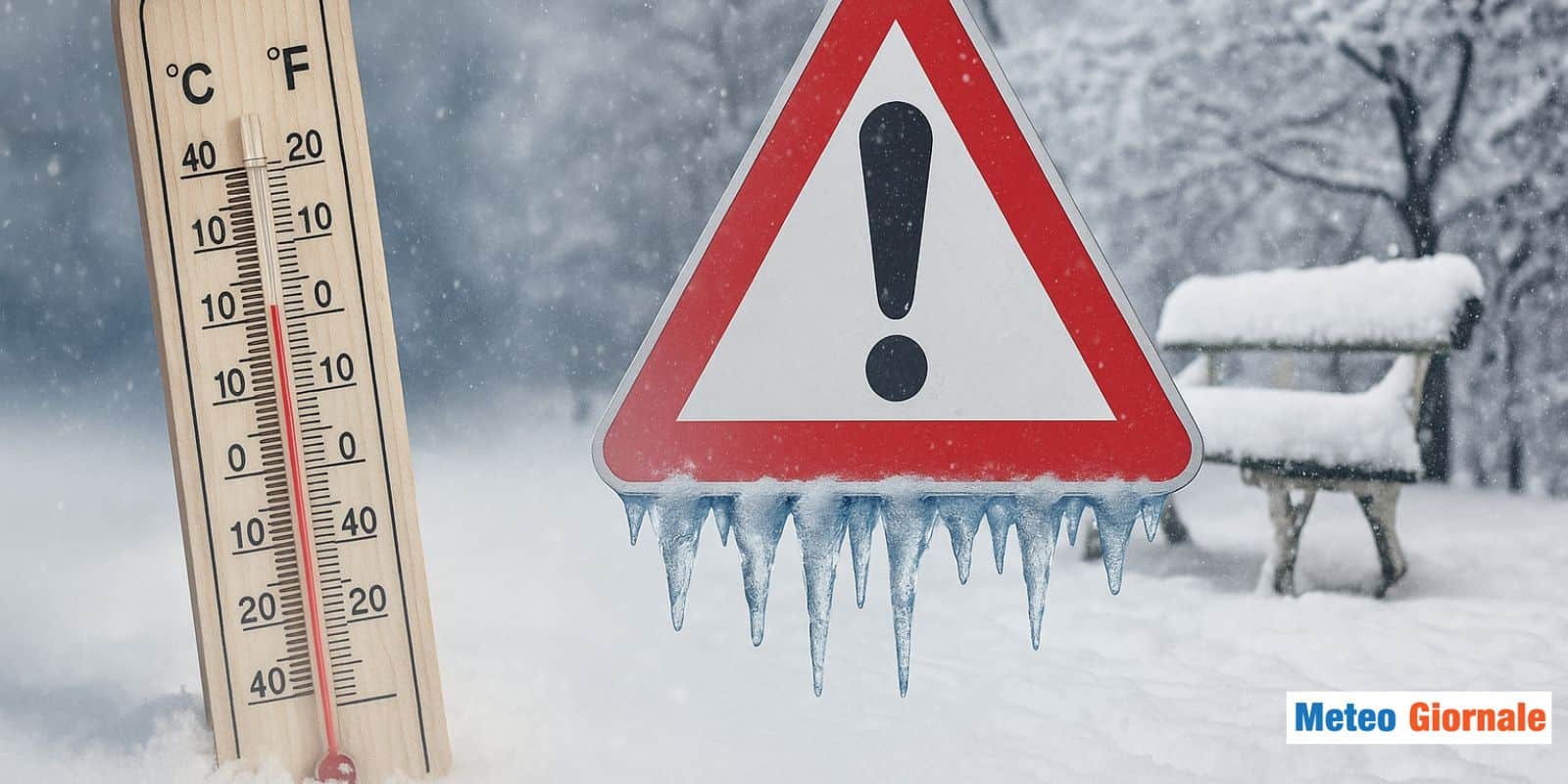 Non finisce il FREDDO: altra settimana con clima da pieno INVERNO e valori in calo