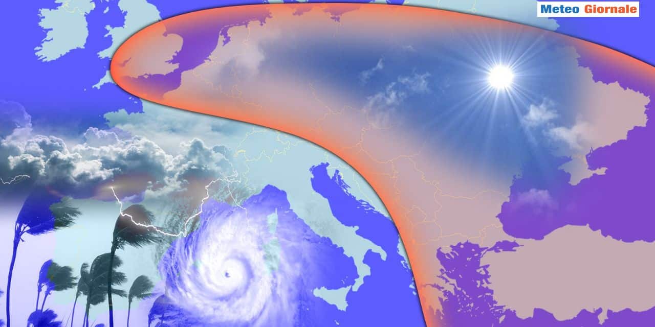 Arrivano piogge e temporali